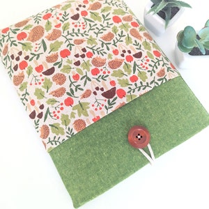 Cute Laptop Case, MacBook Air 13.3", 16" MacBook Pro Surface Pro, Laptop Sleeve Case, Custom, Padded with Pocket - Hedgehogs