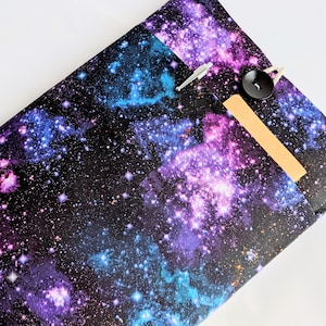 Starry Night Laptop Sleeve | Custom up to 15-16 Inch | Padded MacBook Air or Pro Case | Space Theme