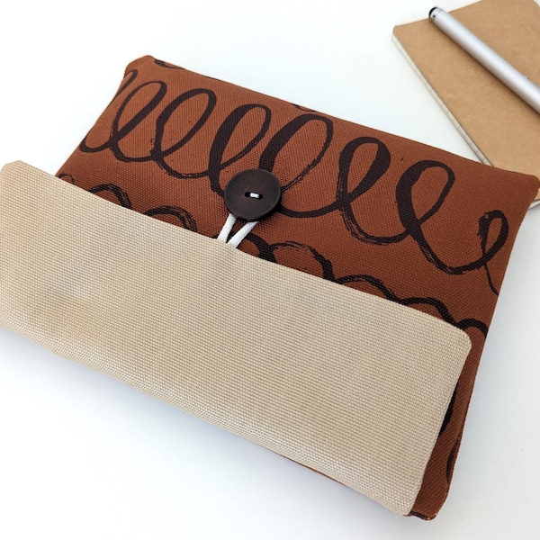 Kindle Clutch, Kobo, iPad, Mini, Air Sleeve, Handbag Clutch to Protect Tablet or eReader - Sienna Loop