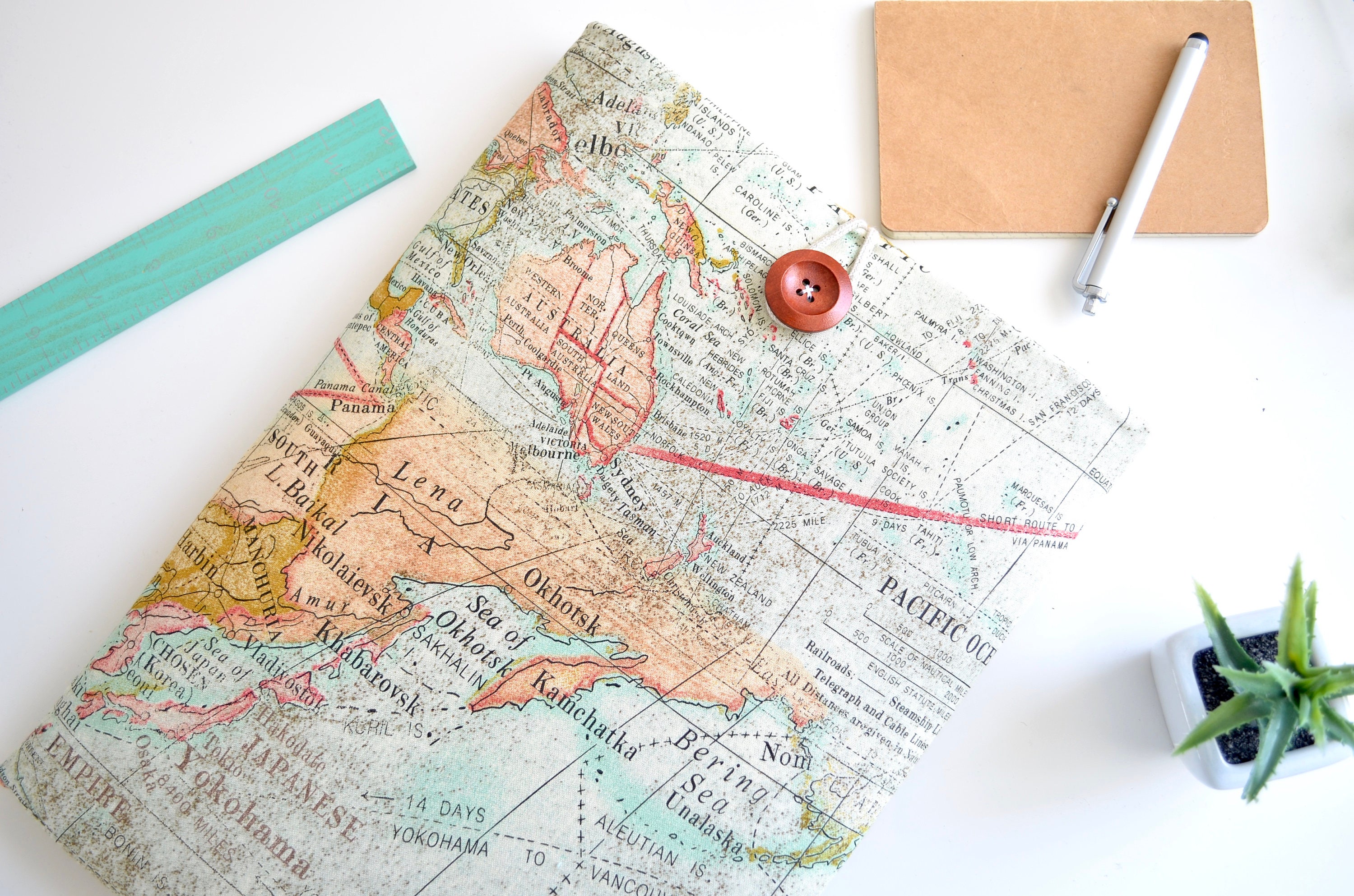 Maps Ipad Pro Case 10.2 10.5 10.9 Etsy