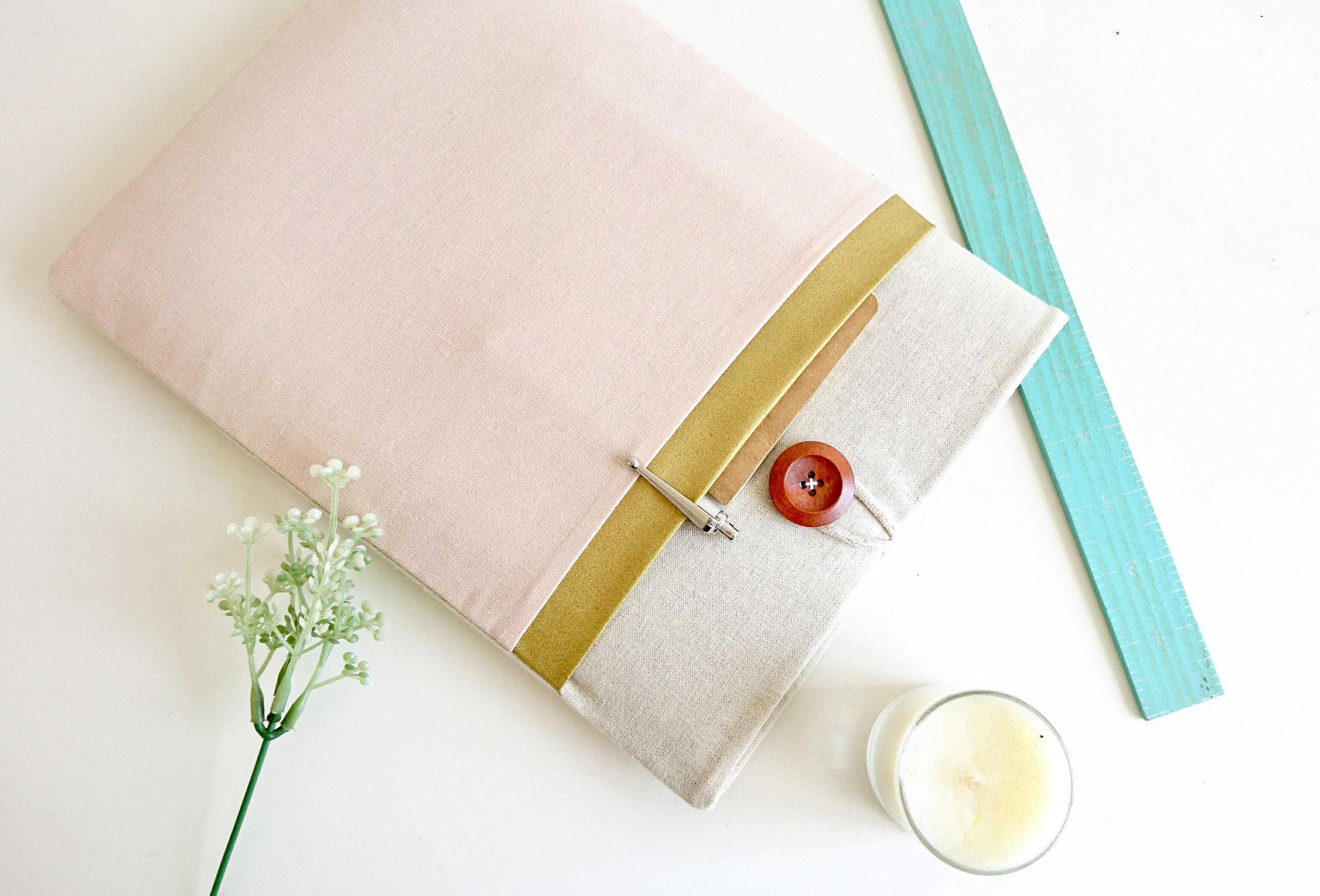 Pink Gold 15.6 Laptop Sleeve 15 inch Laptop Case 15.6 Etsy