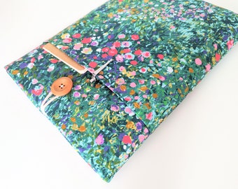 Floral Kindle Sleeve (Customizable) - Watercolor Garden
