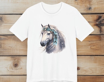 Horse Lover T-Shirt: Bella+Canvas Unisex Equestrian Tee