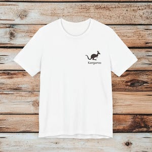 Funny Kangaroo Shirt, Australian Animals, Cute Graphic Tee, Comical Kangaroo Top, Hilarious Tee, Funny Animal T-Shirt, Marsupial, Kangaroo