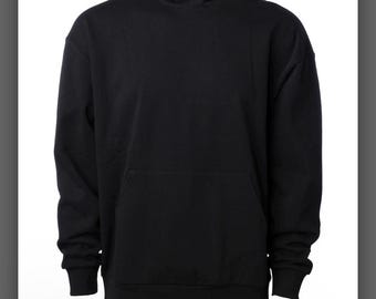 black hoodie