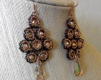 Cascading Jewel Earrings