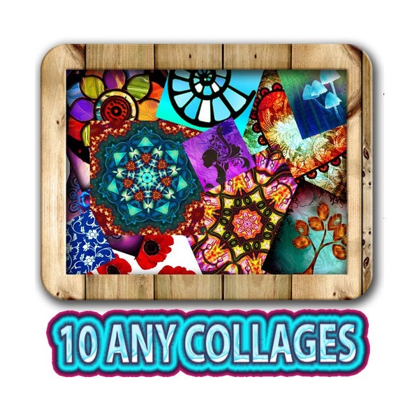 Special Offer - Buy 10 Any Digital Collage Sheets