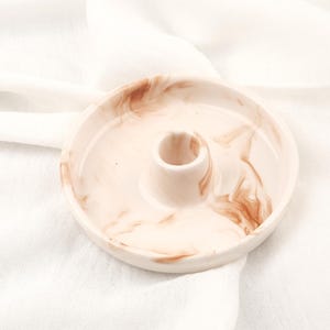 Handmade Ceramic Palo Santo Holder: Energy Cleansing Rituals 14x14x2cm