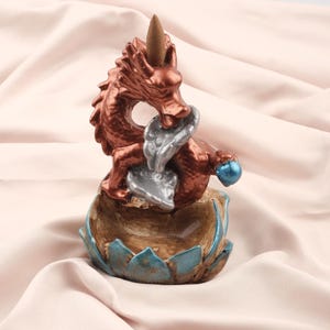 Dragon Backflow Incense Burner: Mystical Meditation Decor