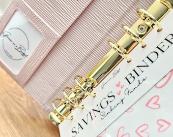 Savings Binder • A6 Budget Binder Bookmark