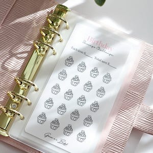 Birthday • Savings Challenge Tracker