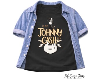 In My Johnny Cash Era - Black - Youth Tee