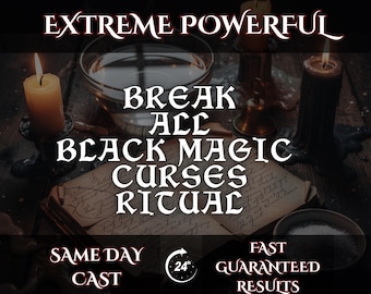 Break All Black Magic Curses Ritual | Negative Energy Removal | Spiritual Protection Cleansing | Restore Balance | Personalized Energy Work