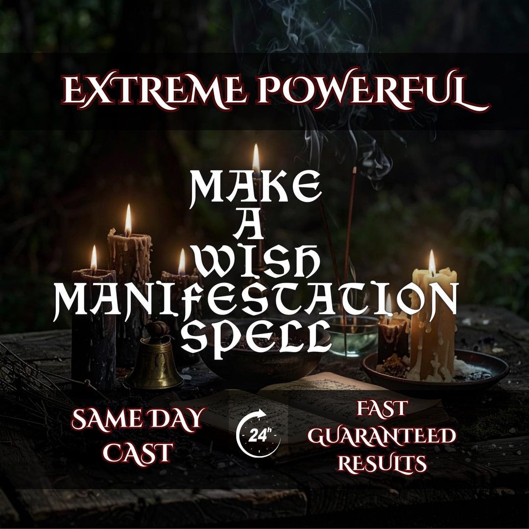 Wishes Ritual Make a Wish Manifestation Ritual | Intention Setting Ritual | Desire ...