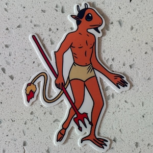 El Chardiablito Vinyl Sticker - Waterproof & UV Resistant