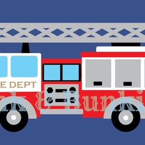 Imágenes prediseñadas de camiones de bomberos