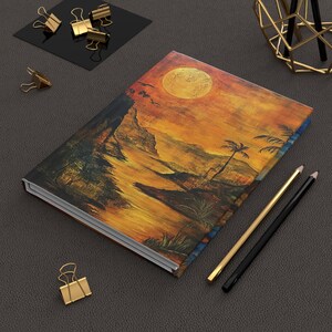 Scenic Africa Hardcover Journal | Nature-inspired Notebook for Journaling, Sketching, Travel Diary, Gift for Writers, Art Lovers, Students!