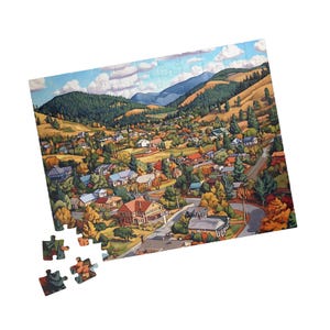 Ashland Cartoon Nature Landscape Adventure Puzzle Jigsaw dla rodzinnej zabawy Prezent dla miłośników puzzli Przytulna aktywność nocna Rozrywka w pomieszczeniach