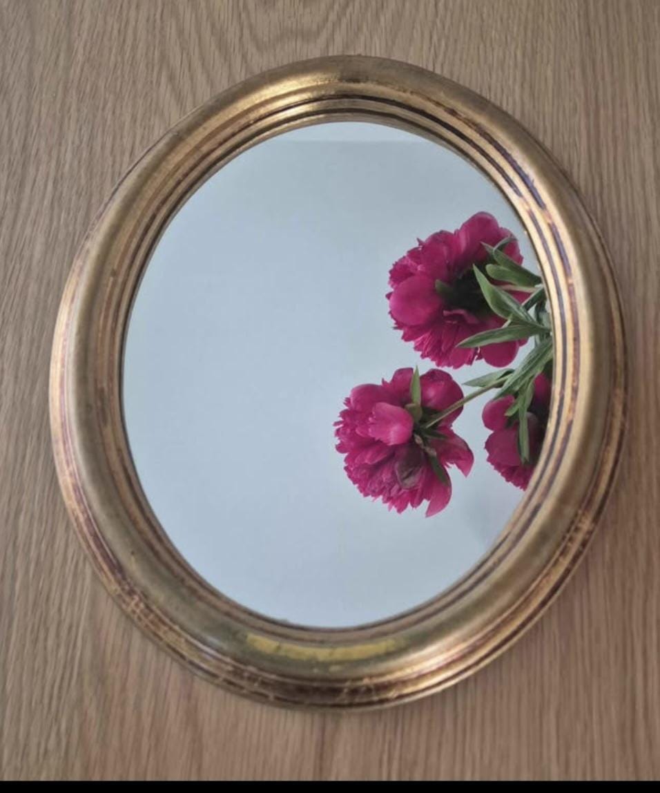 Petit miroir rond doré (lot de 3) - Zen à la maison