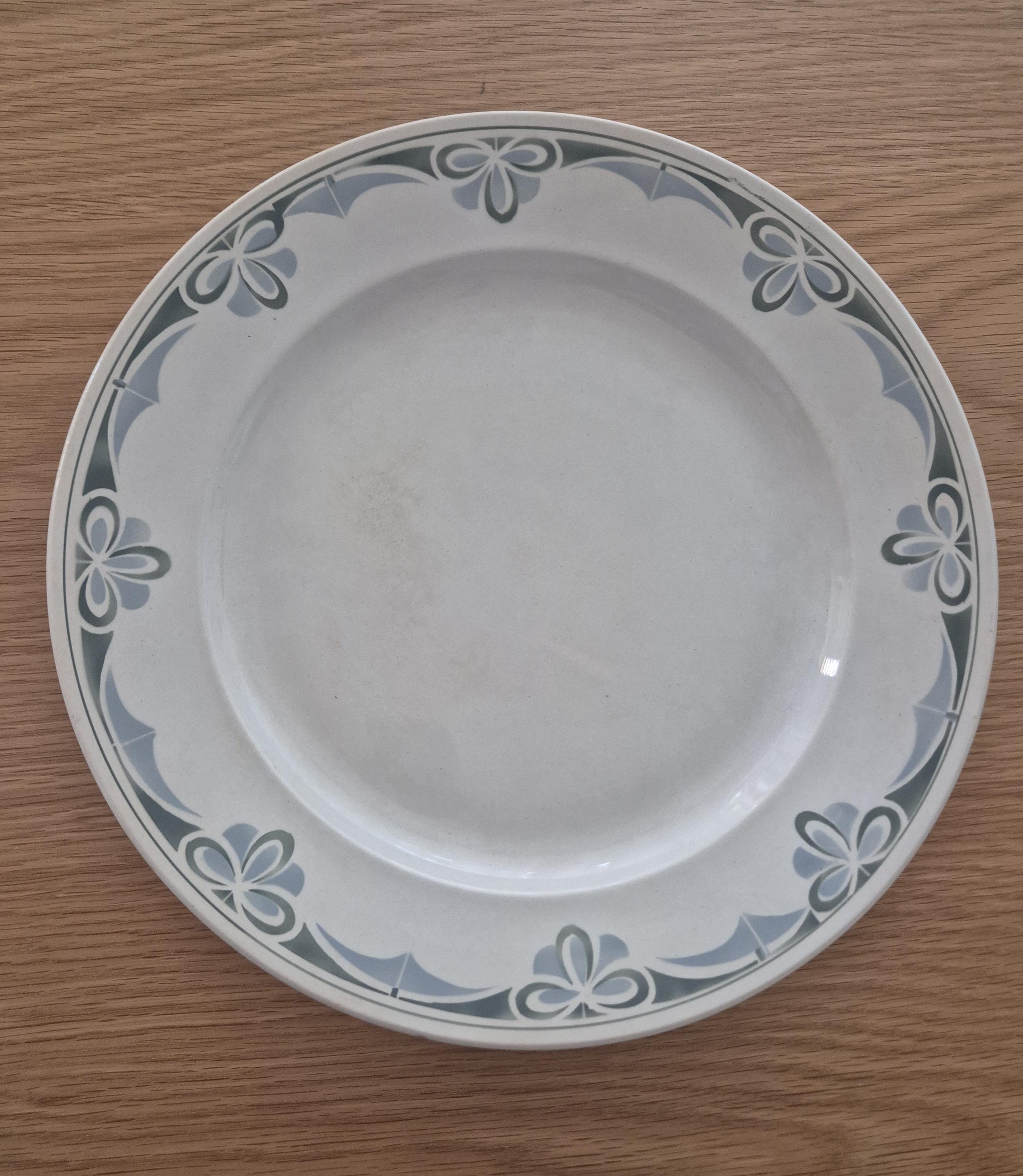 バドンヴィレのサービングプレート、アンティーク、フランス - Etsy 日本
