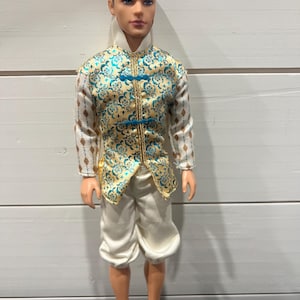 2007 Mattel Barbie And The Three Musketeers Prince Doll No Shoes