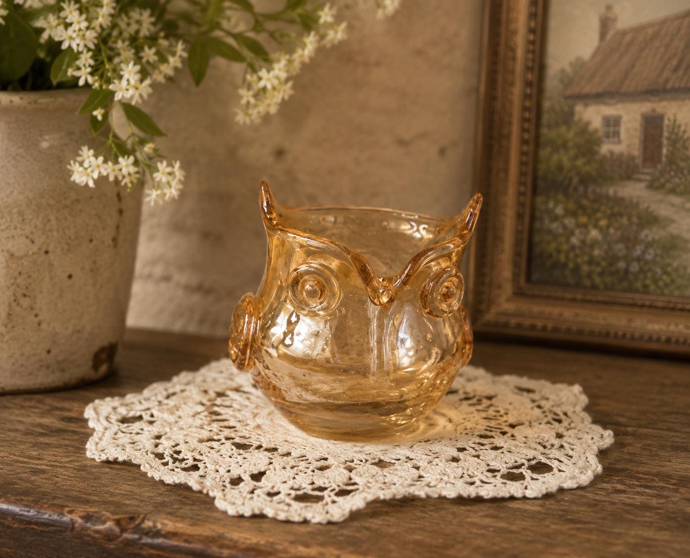 Murano glass owl - Etsy 日本