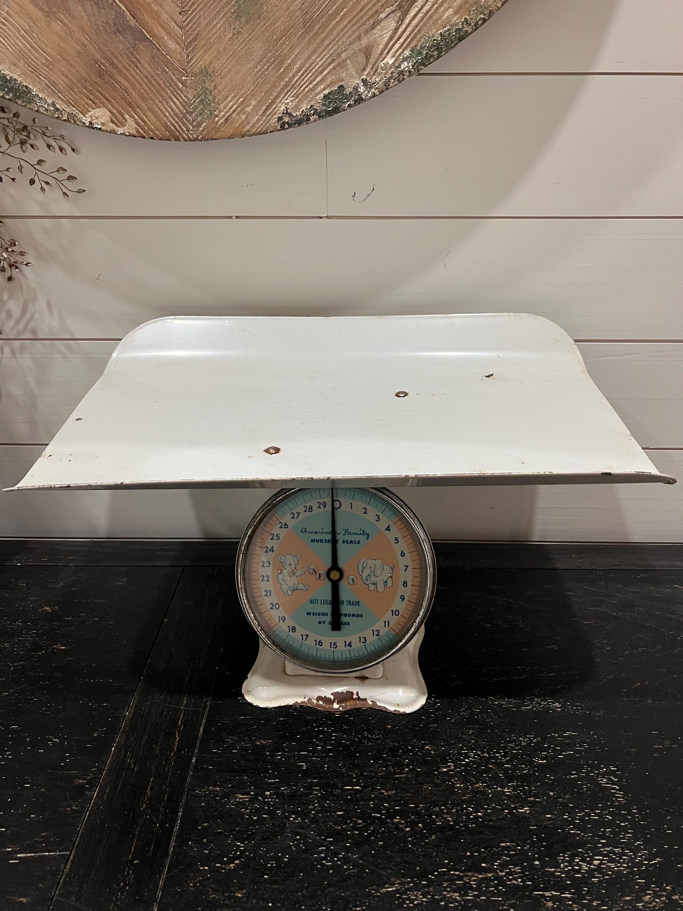アンティーク　ベビー　スケール　baby scales ヴィンテージ Antique Baby Scale - Etsy Canada