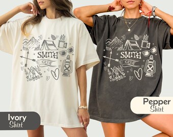 Cabin Vacations | Camp Trip Bachelorette Party Comfort Colors Tshirt | Matching Family Outfits For Lake Trips.