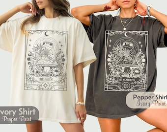 Medieval Frog Bride Bachelorette Shirt, Tarot Card Bachelorette, Fantasy Bride Tee, Renaissance Faire Bach, Cottagecore Bridal Party