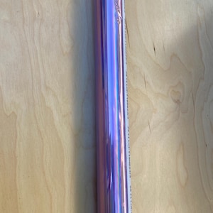 StarCraft Electra HTV Transfer Folie - Lila Holographisch Regenbogen (70cm Länge).