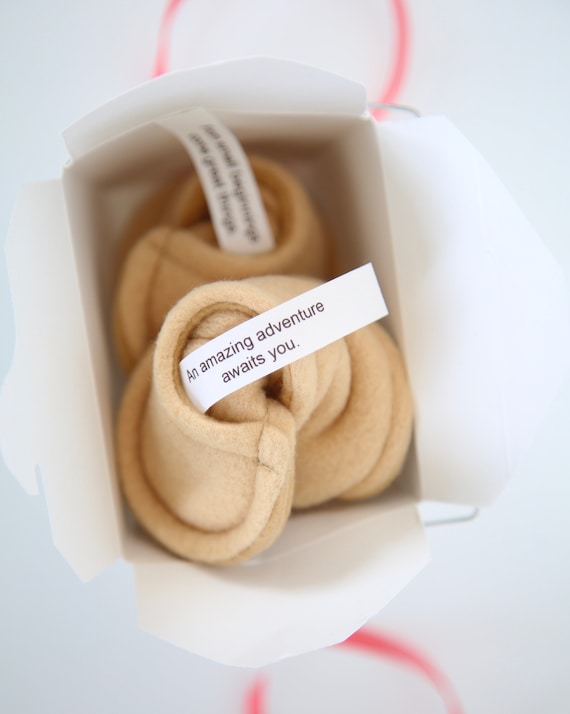 fortune cookie booties