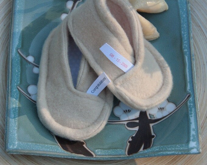 Fortune Cookie Baby Booties You Personalize Fortune - Etsy