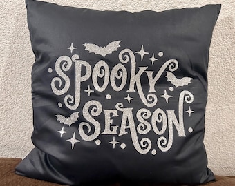 Spooky Season | Halloween Pillow | Halloween Pillow Case | 18x18 | Pillow Not Included | Throw Pillow | Home Decor | Halloween Decor