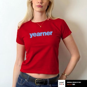 Yearner Baby Tee Funny Statement Graphic Shirt Romantic Girl Gift