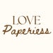 LovePaperiess store logo