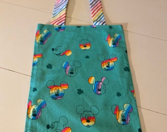 Rainbow Pride Mickey Mouse Tote Bag