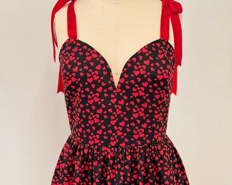 Vavavoom Vintage Inspired Pinup Valentine’s Day Heart Dress