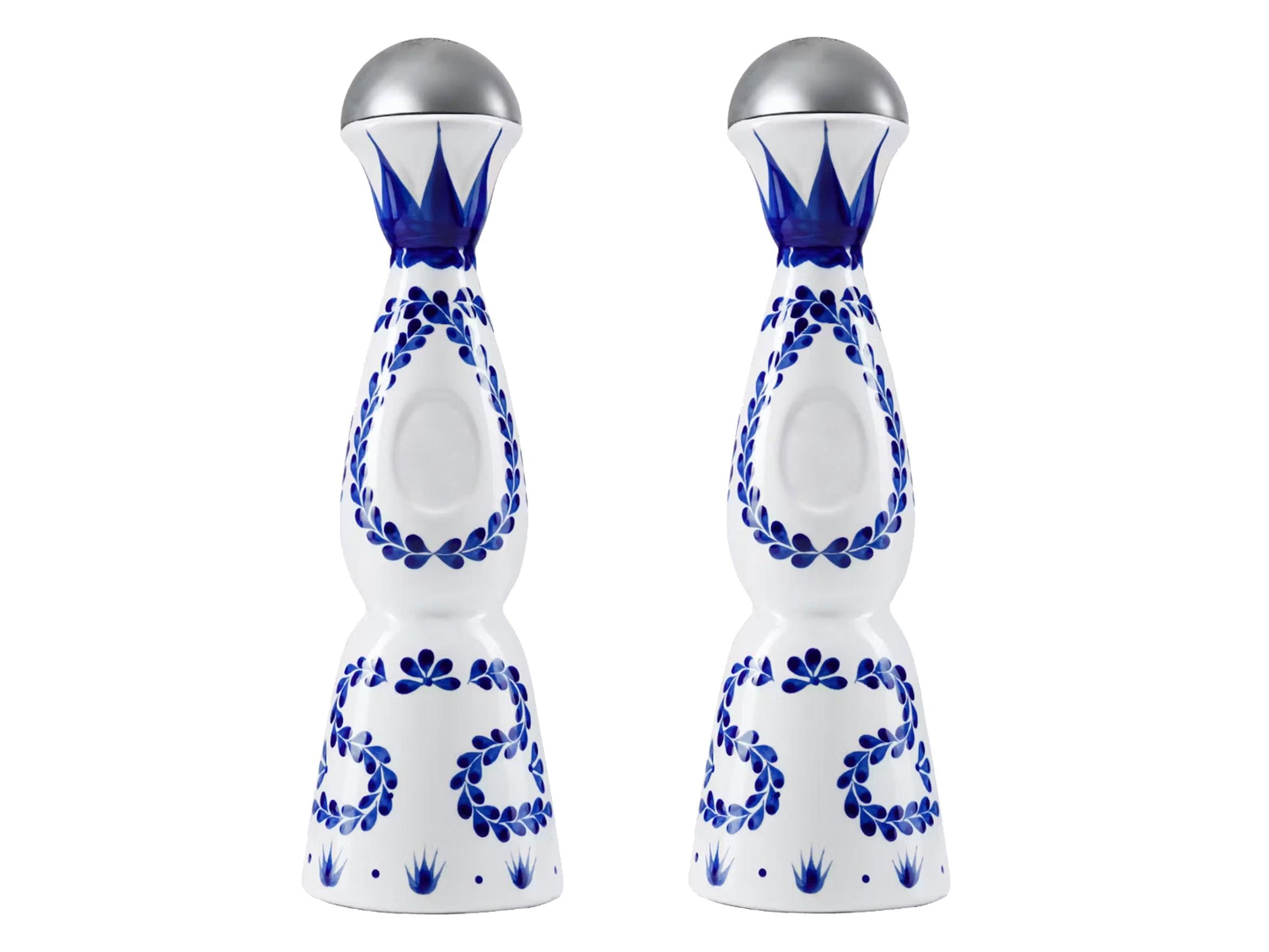 2 X Clase Azul Reposado Tequila Tavalera Pottery Ceramic Bottle