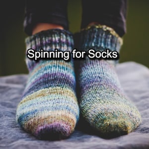 Spinning Kurs & Werkstatt - Spinnen lernen - Handspinnen - Spinnkurs - Spinnen für Socken