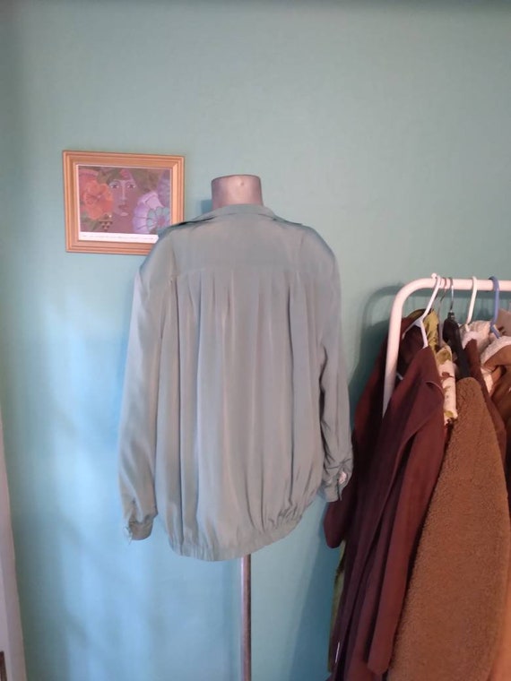 Large Vintage Lightweight polyester size L jacket - image 3