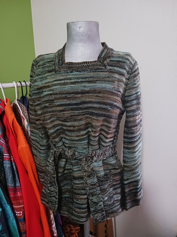 Vintage space dye sweater