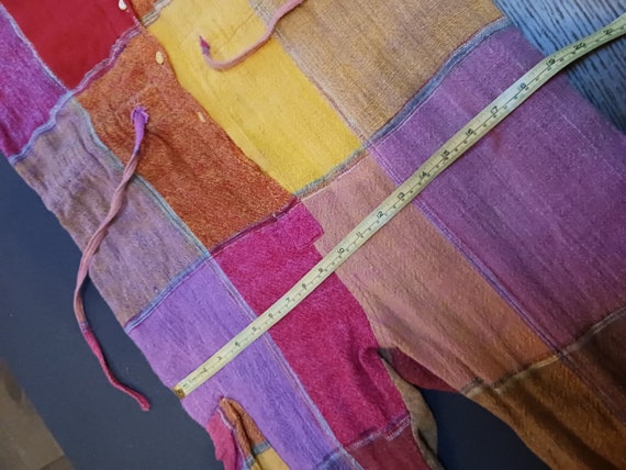 Vintage Razzle Me Indian Cotton Madras  Jumpsuit - image 9