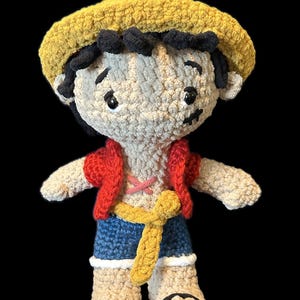 One Piece - Luffy - crochet/amigurumi