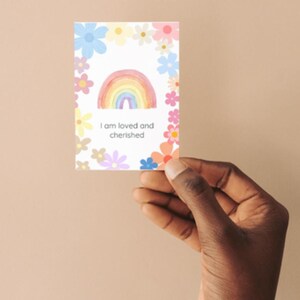 40 Digitale Affirmationskarten für Kinder im Kindergarten und Kleinkinderalter | Printable Positive Affirmationen | Ermutigung des Selbstwertgefühls bei Kindern