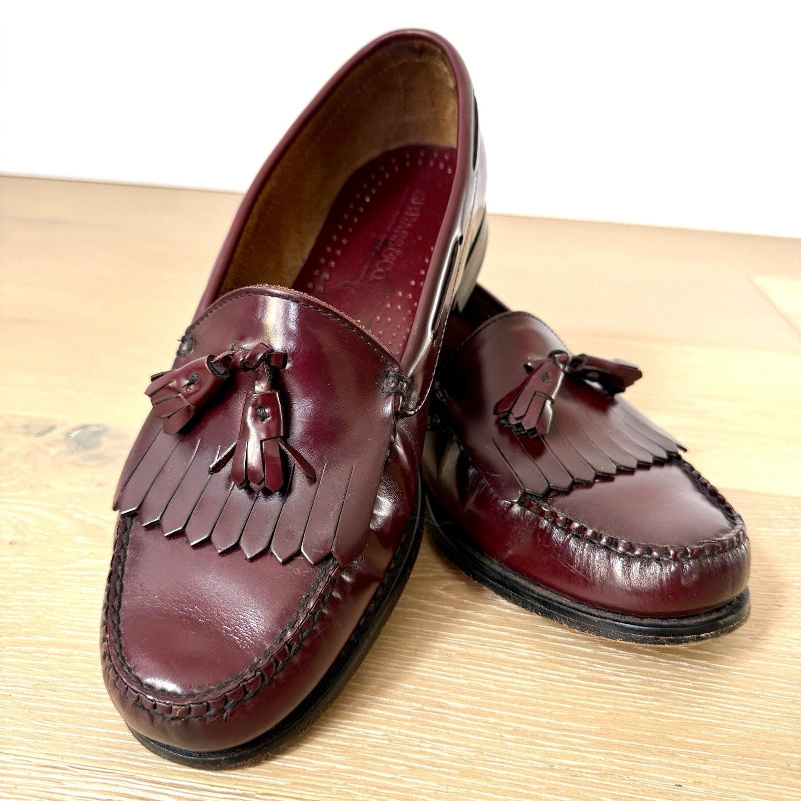 GH Bass & Co Weejuns Layton Loafers Dress Shoes Mens Size 10 Mens Layton Lug Weejuns® Tassel Loafer main image 2