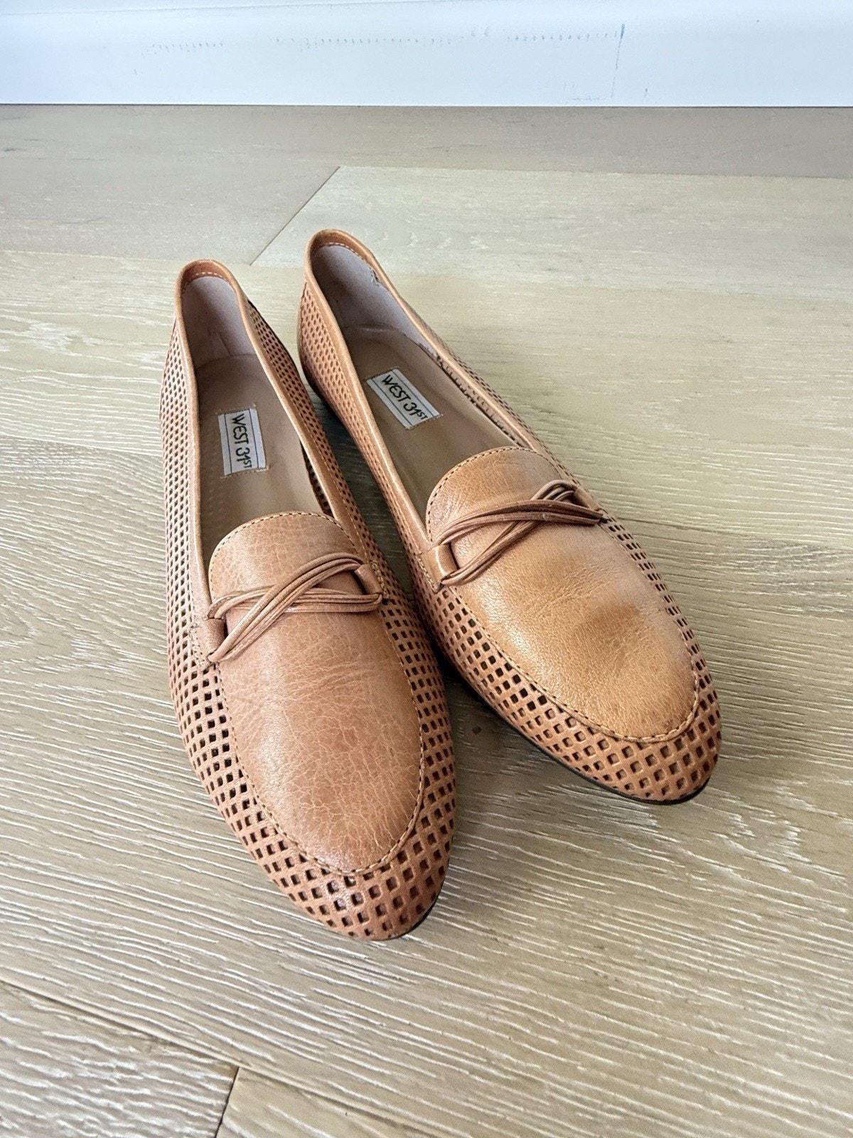 Dino Grecci Brazilian Made Loafers Tan Brown 11d Woven Shoes Zenith Cognac Woven Leather Loafer main image 2