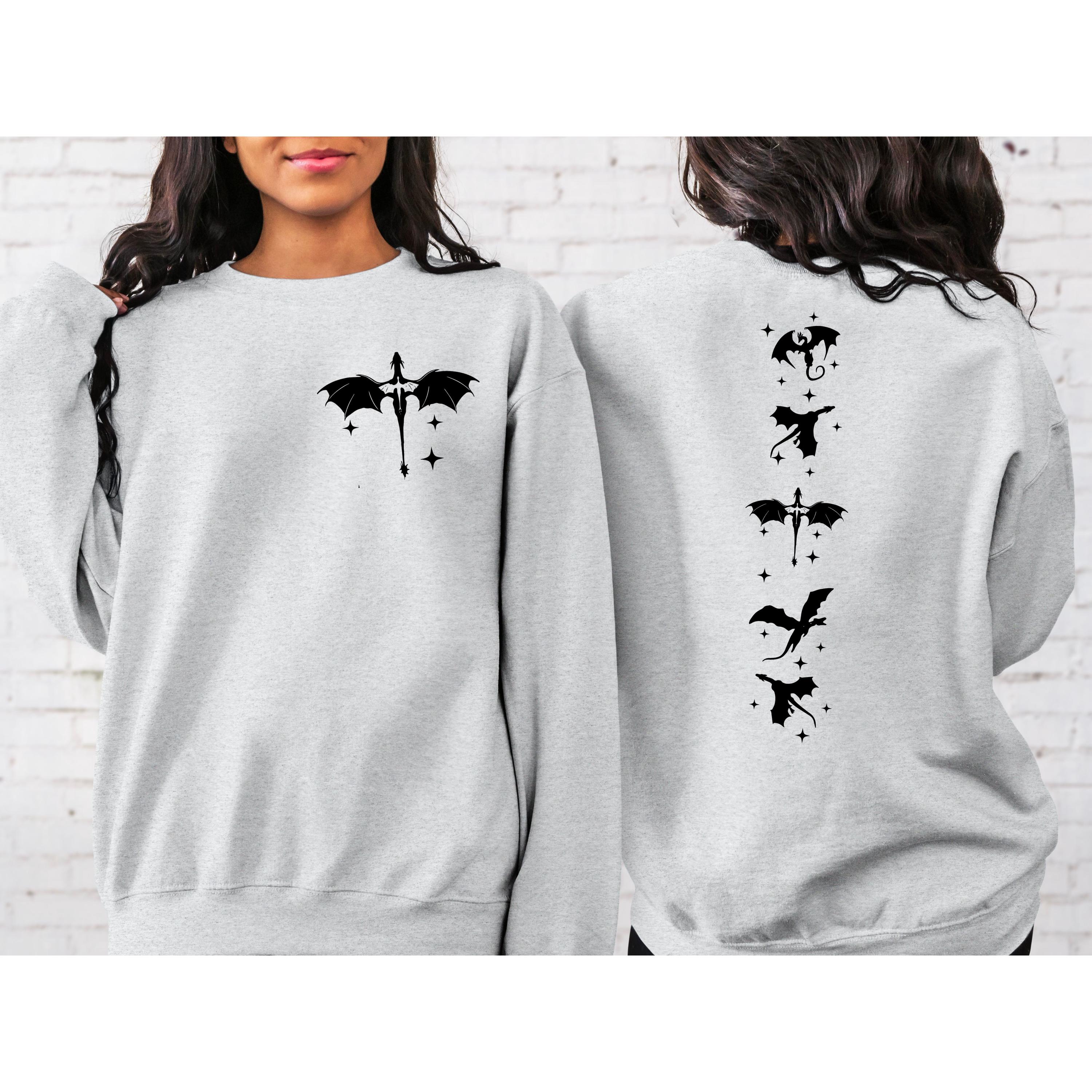 Fourth Wing Sweat, Onyx Storm, Fourth Wing Merch Dragon Sweat, Affirmation Sweat, Empyrean Series, Bookish Sweat, Violent Little Thing Sweat