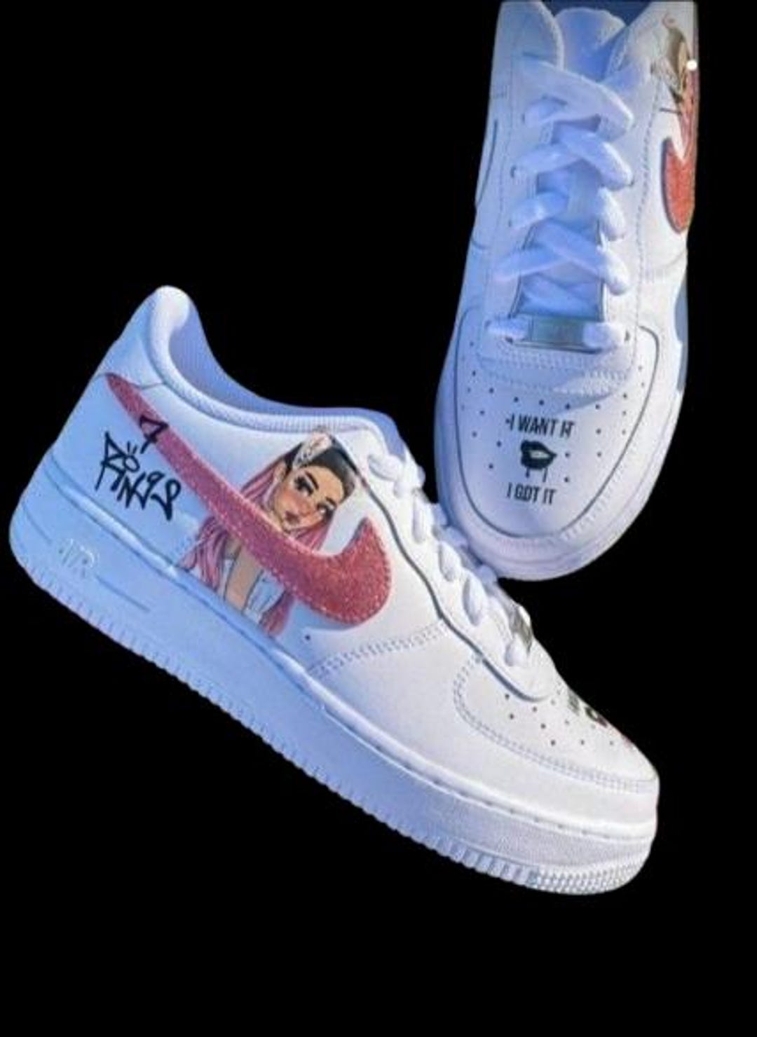 custom air force 1 ariana grande