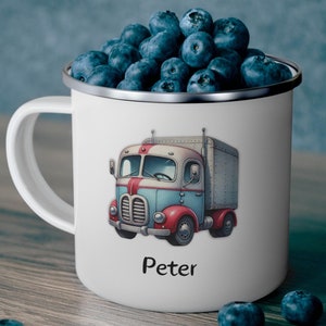 Personalized Mug for Kids Custom Name Kid Mug Gift for Boys and Girls Shatterproof Mug with Handle Birthday Party Flavors Graphic Kid Mugs