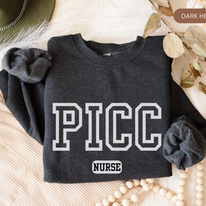 PICC Nurse Shirt, IV Nurse Sweatshirt, Vascular Access, Vat IV Team, Nurse Sweater, Hospital Party Shirt, Picc Squad, iv Therapy nurse